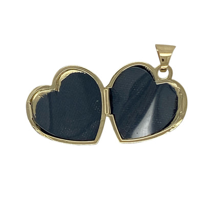 9ct Gold 'I Love You' Rose Heart Locket