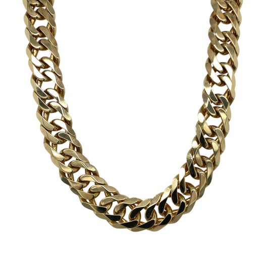 9ct Gold 24" Close Curb Chain