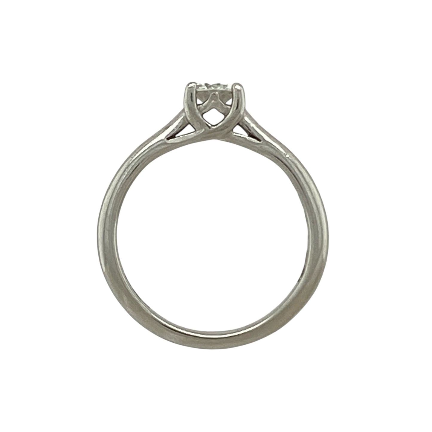 Platinum & Diamond Set Solitaire Ring