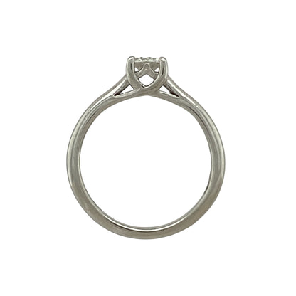 Platinum & Diamond Set Solitaire Ring