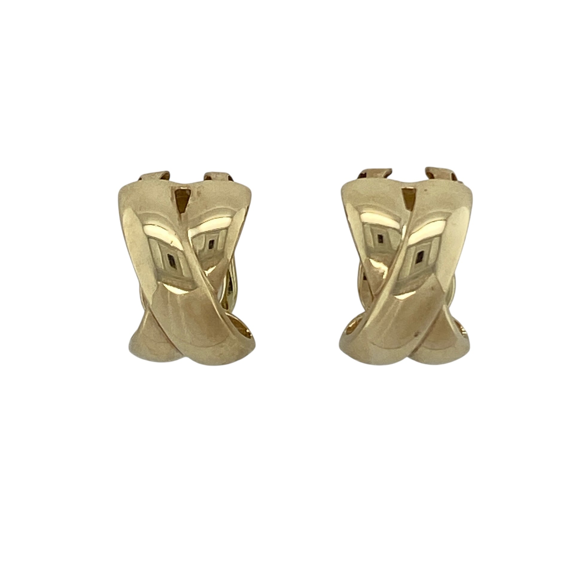 9ct Gold Kiss Style Clip On Earrings