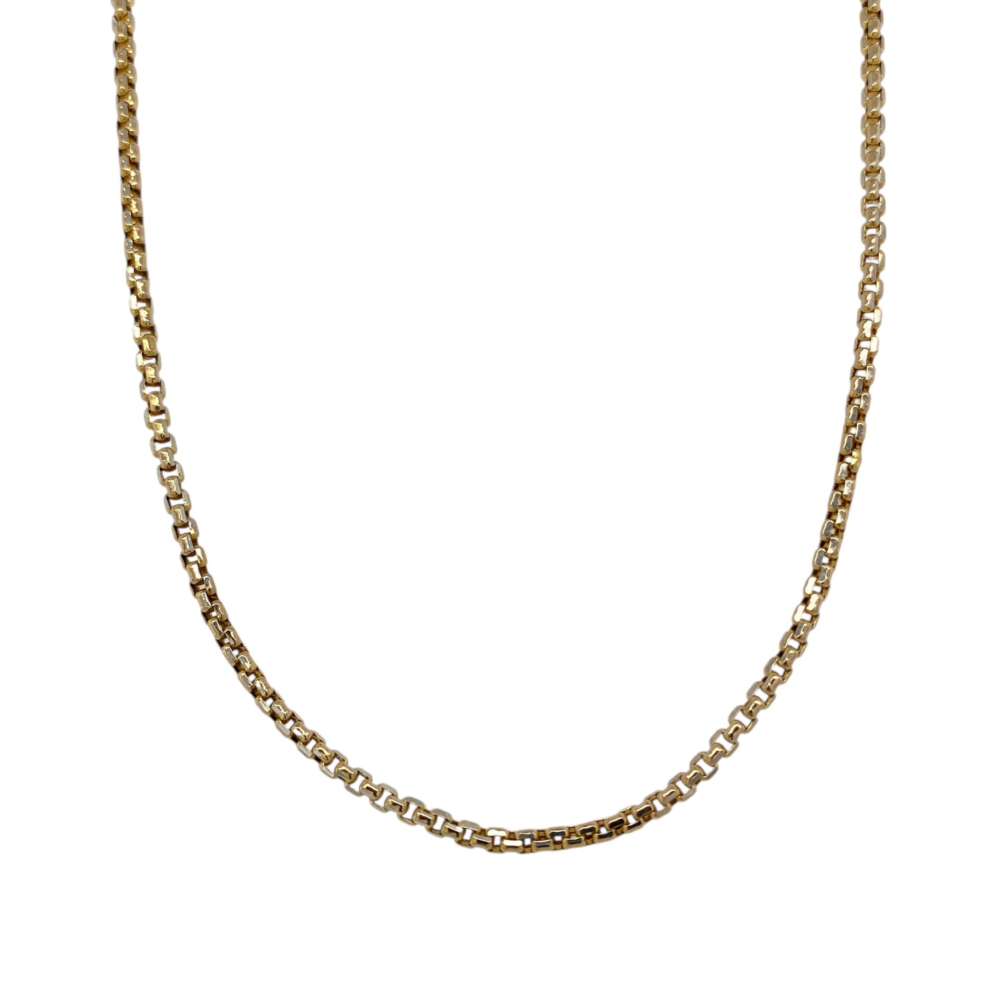 9ct Gold 18" Close Belcher Chain