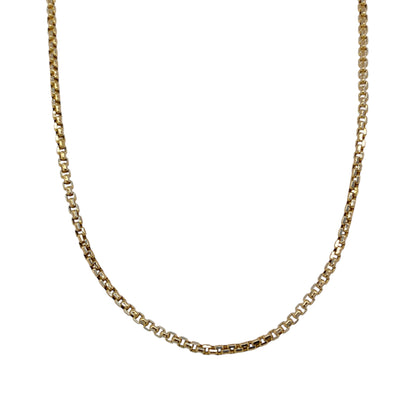 9ct Gold 18" Close Belcher Chain