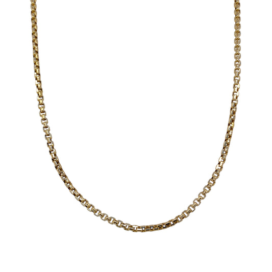 9ct Gold 18" Close Belcher Chain