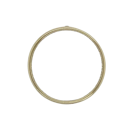 9ct Gold & Diamond Set Band Ring