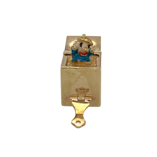 9ct Gold Jack in the Box Charm