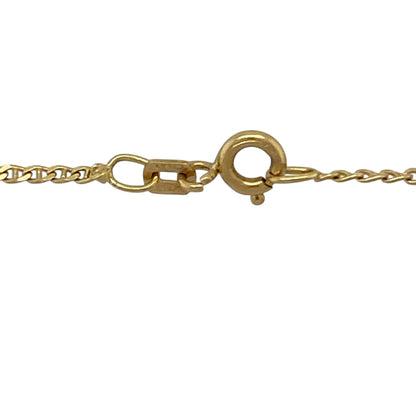 18ct Gold & Opalique 16" Necklace