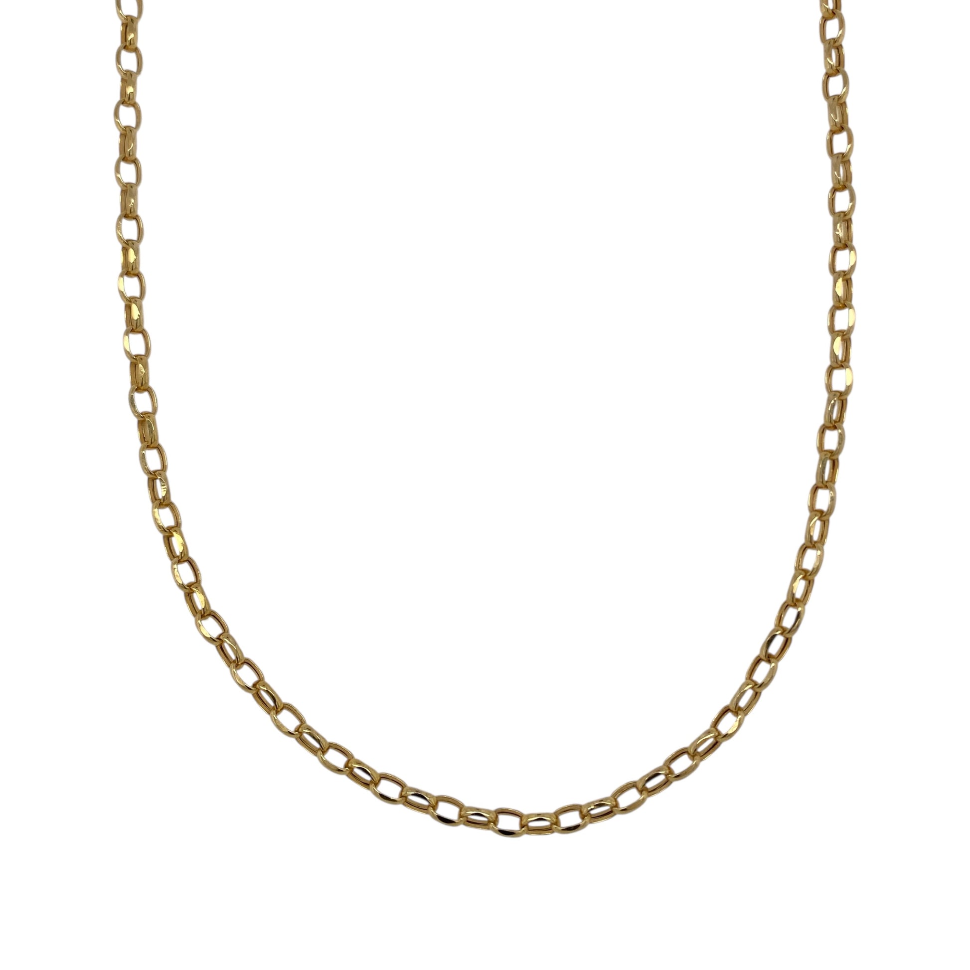 9ct Gold 18" Belcher Chain