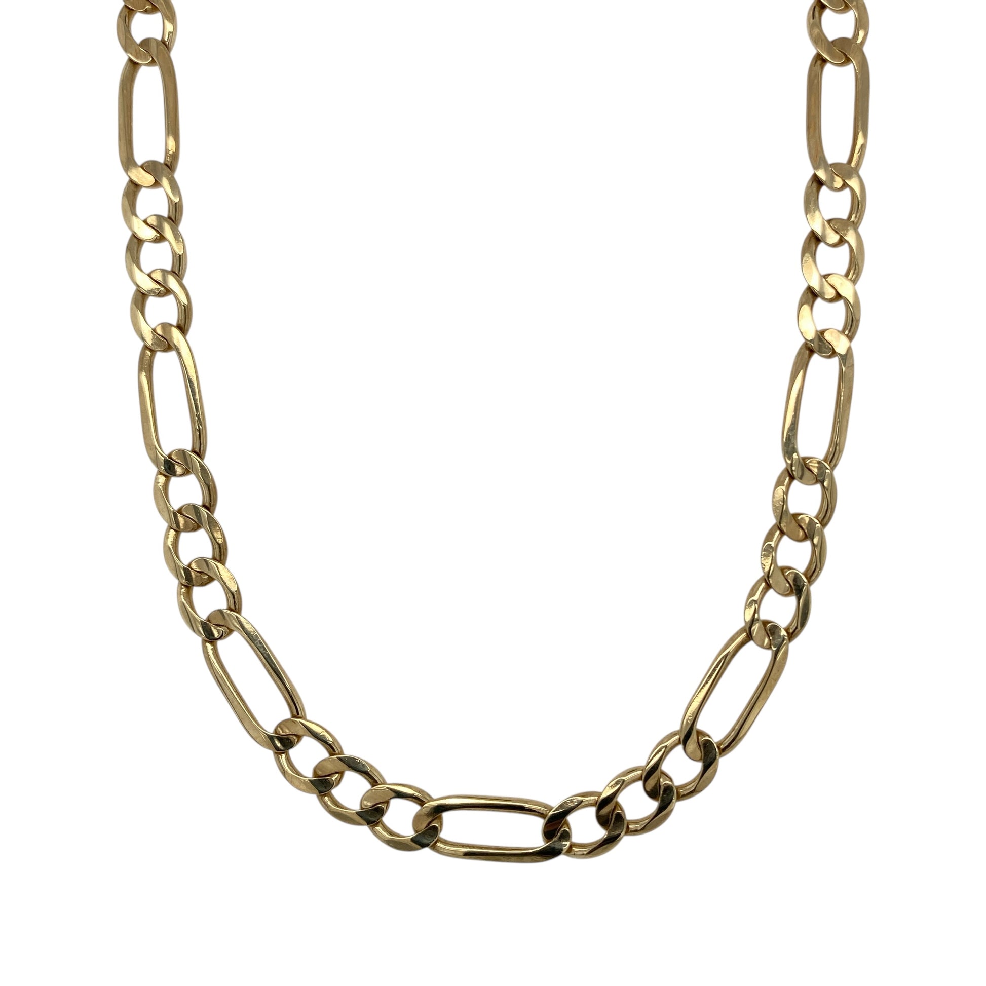 9ct Gold 18" Figaro Chain