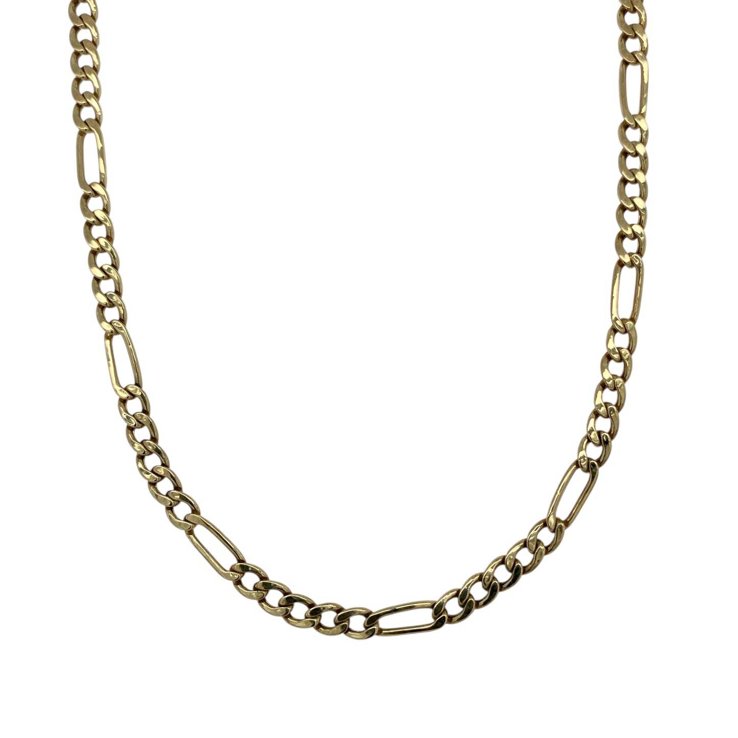 9ct Gold 20" Figaro Chain