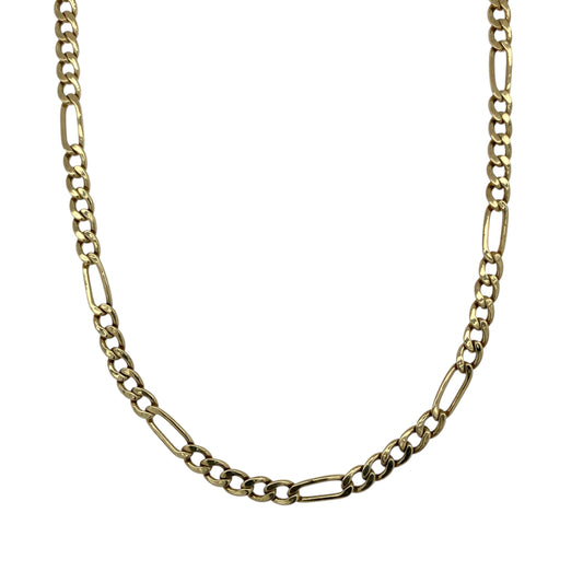 9ct Gold 20" Figaro Chain