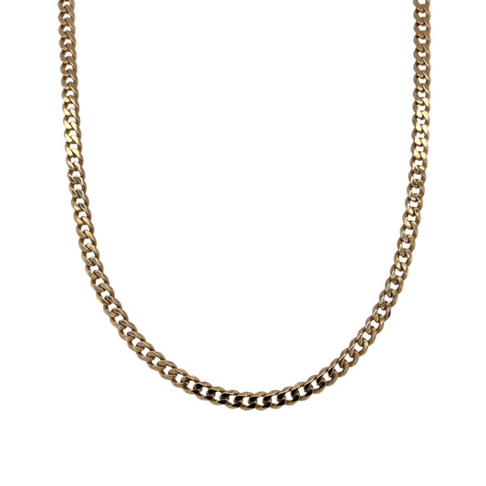 9ct Gold 22" Curb Chain