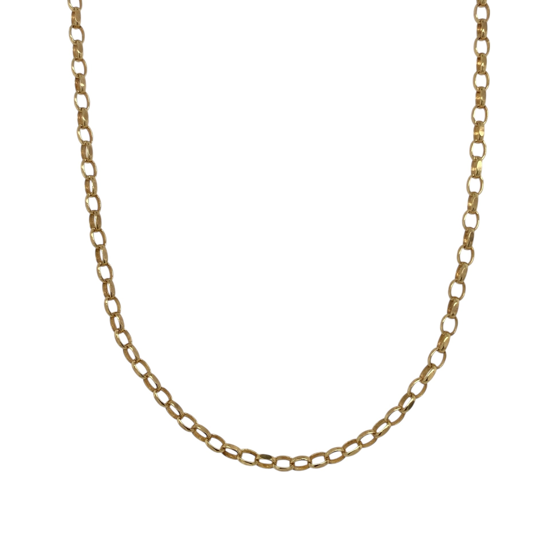 9ct Gold 26" Belcher Chain