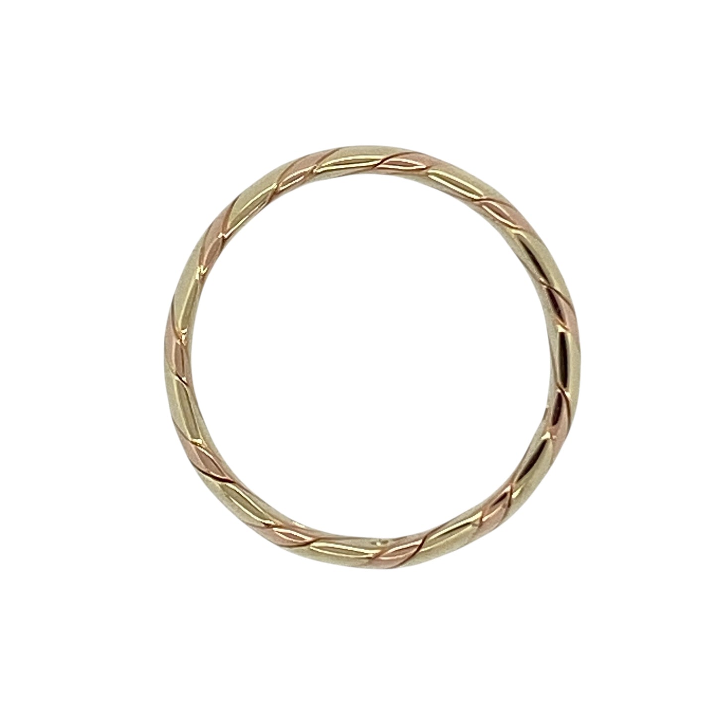 9ct Gold Clogau Twisted Band Ring