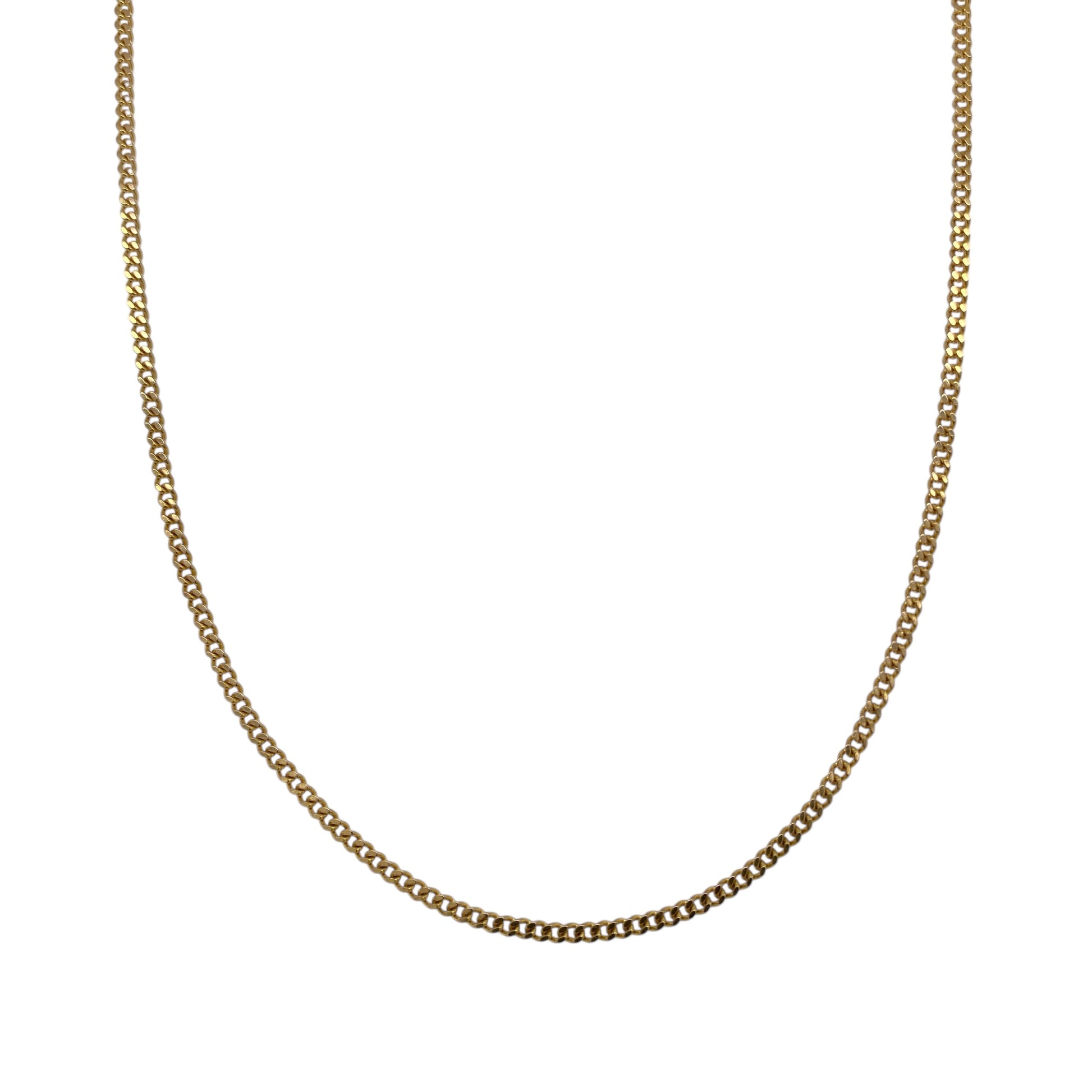 9ct Gold 18" Curb Chain