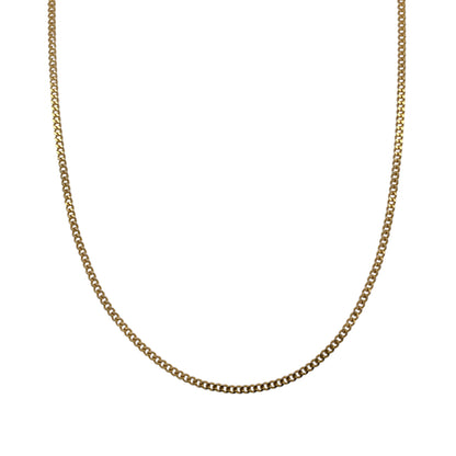 9ct Gold 18" Curb Chain