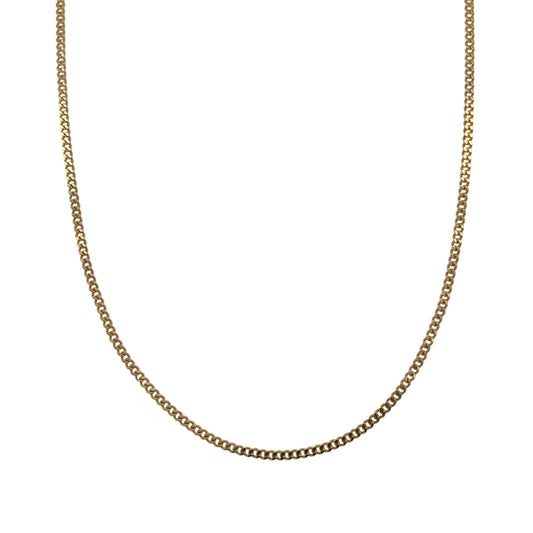 9ct Gold 18" Curb Chain