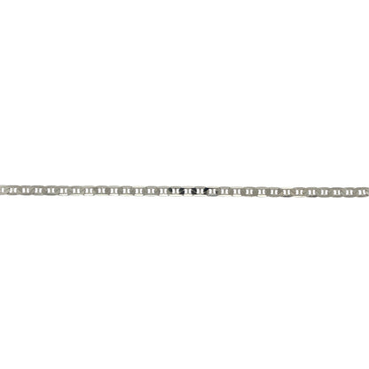 9ct White Gold 20" Anchor Chain