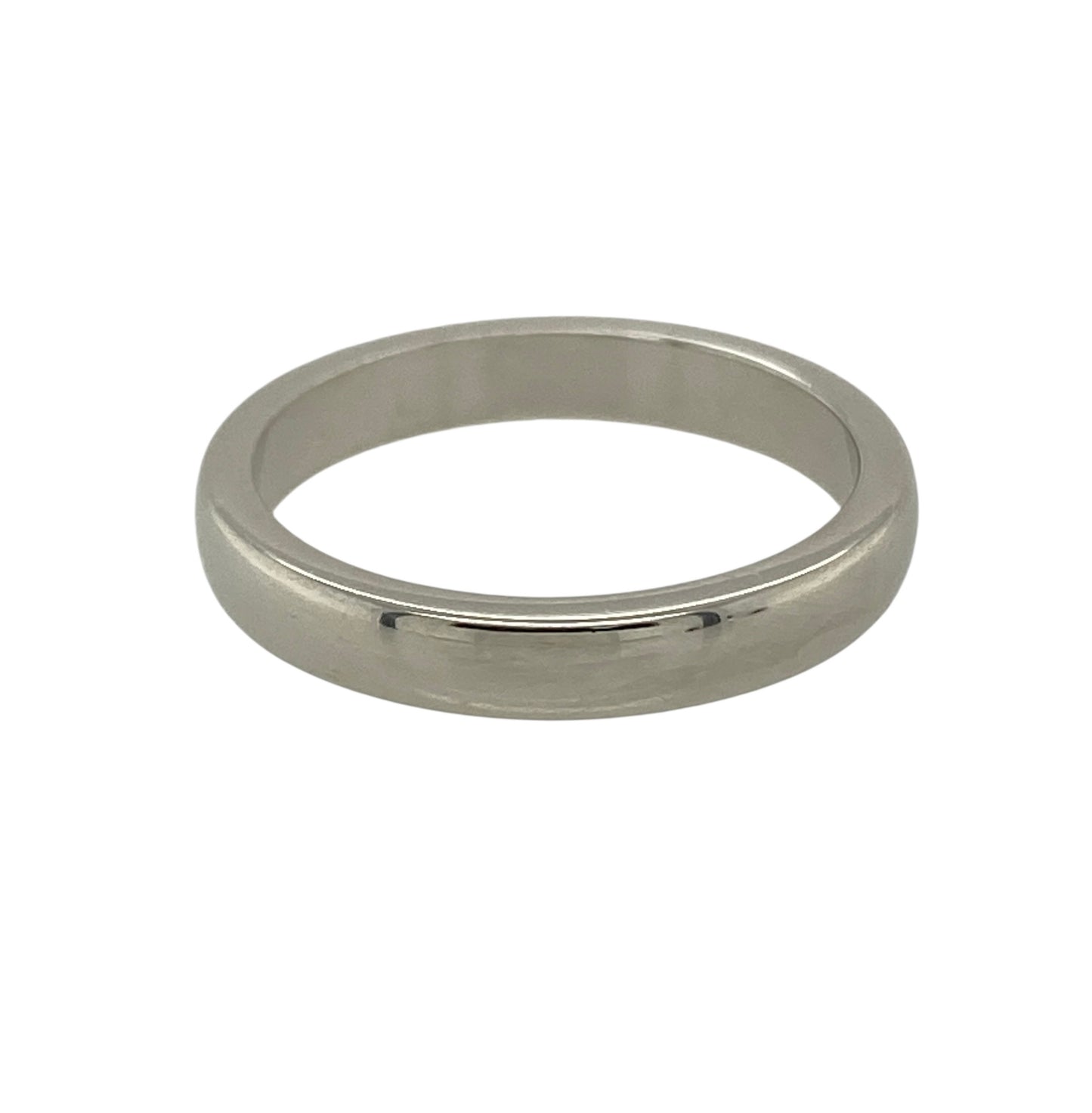 18ct White Gold 3mm Wedding Band Ring