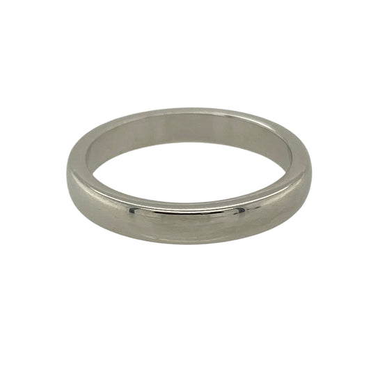 18ct White Gold 3mm Wedding Band Ring