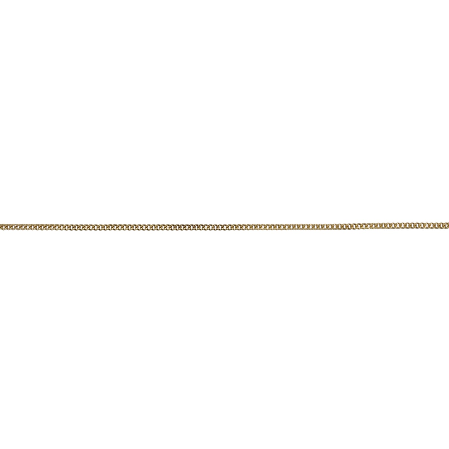9ct Gold 16" Curb Chain