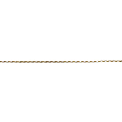 9ct Gold 16" Curb Chain