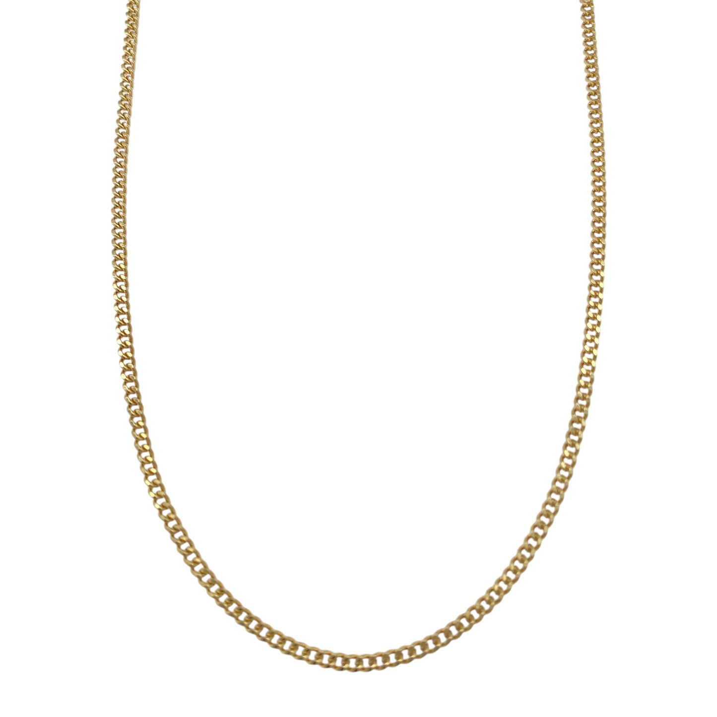 9ct Gold 16" Curb Chain