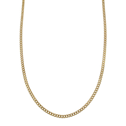 9ct Gold 16" Curb Chain