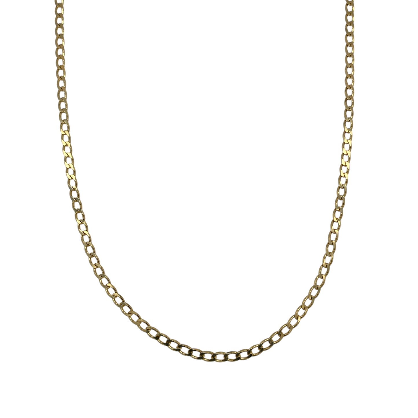 9ct Gold 18" Curb Chain