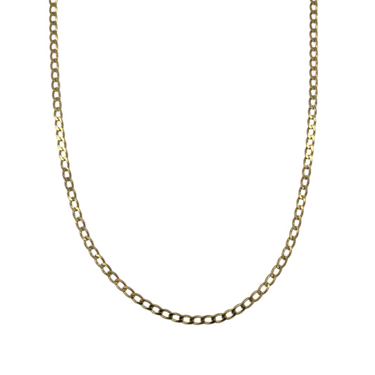 9ct Gold 18" Curb Chain