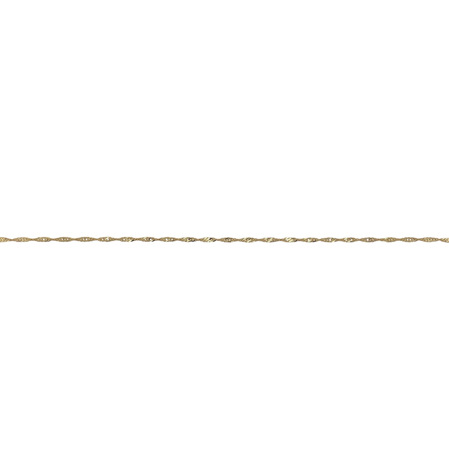 9ct Gold 24" Singapore Chain