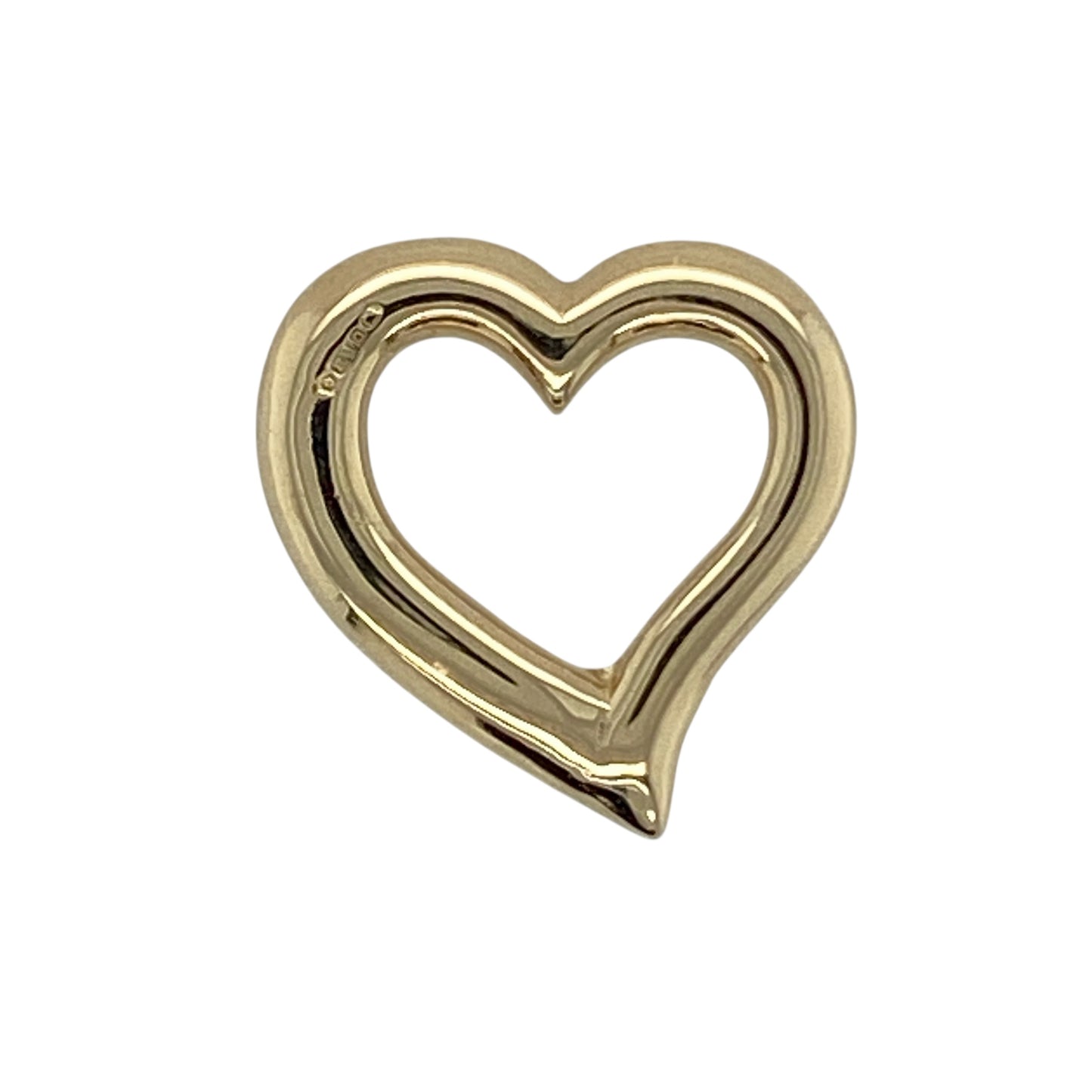 Add meaningful symbolism and elegant Welsh design to your jewellery collection with this pre-owned 9ct yellow gold Clogau Cariad open heart pendant, featuring a timeless expression of love—perfect as a thoughtful gift or everyday jewellery piece.

Design: The pendant features the iconic open heart design from the Cariad collection, symbolising love and affection. The elegant openwork heart creates a graceful and eye-catching look while maintaining a light and refined appearance.