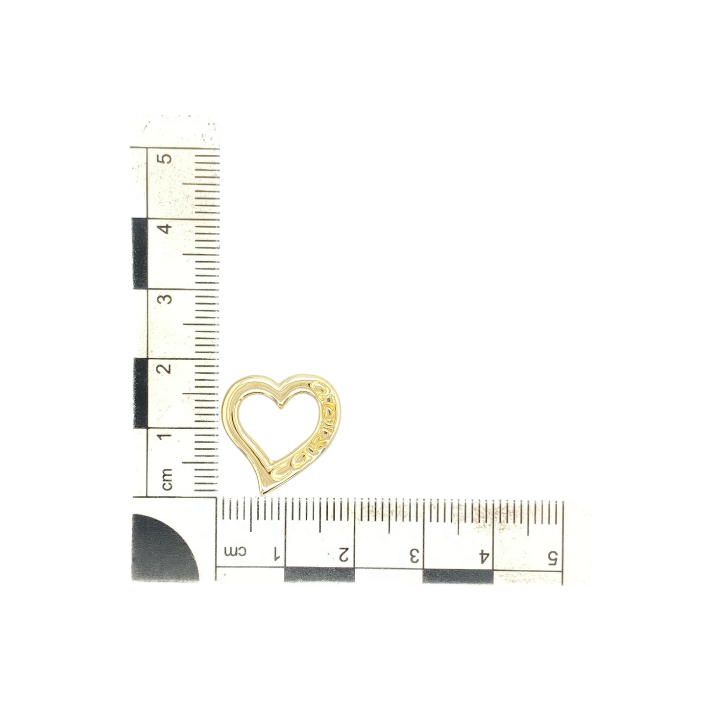 9ct Gold Clogau Heart Cariad Pendant