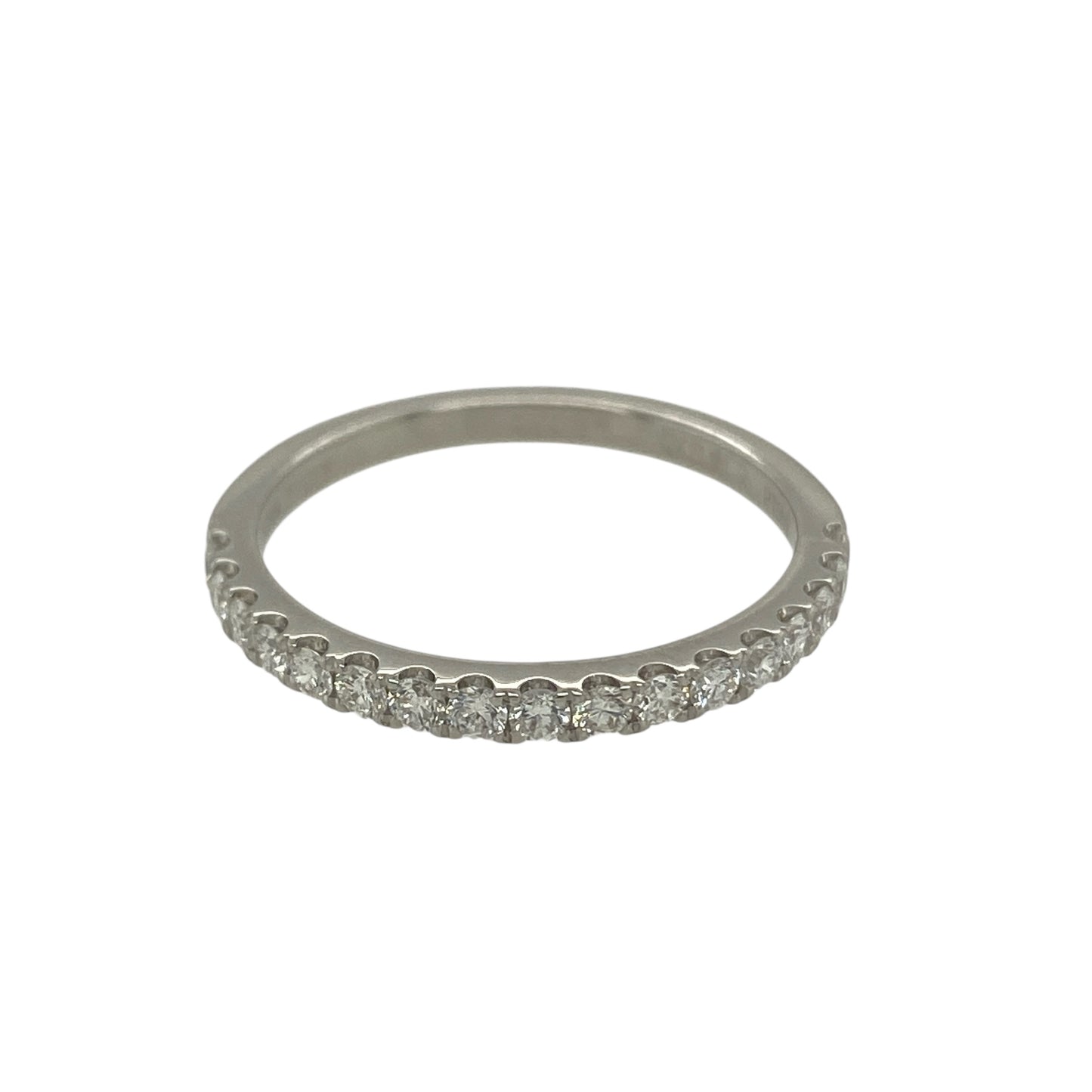 Platinum Diamond Set Band Ring