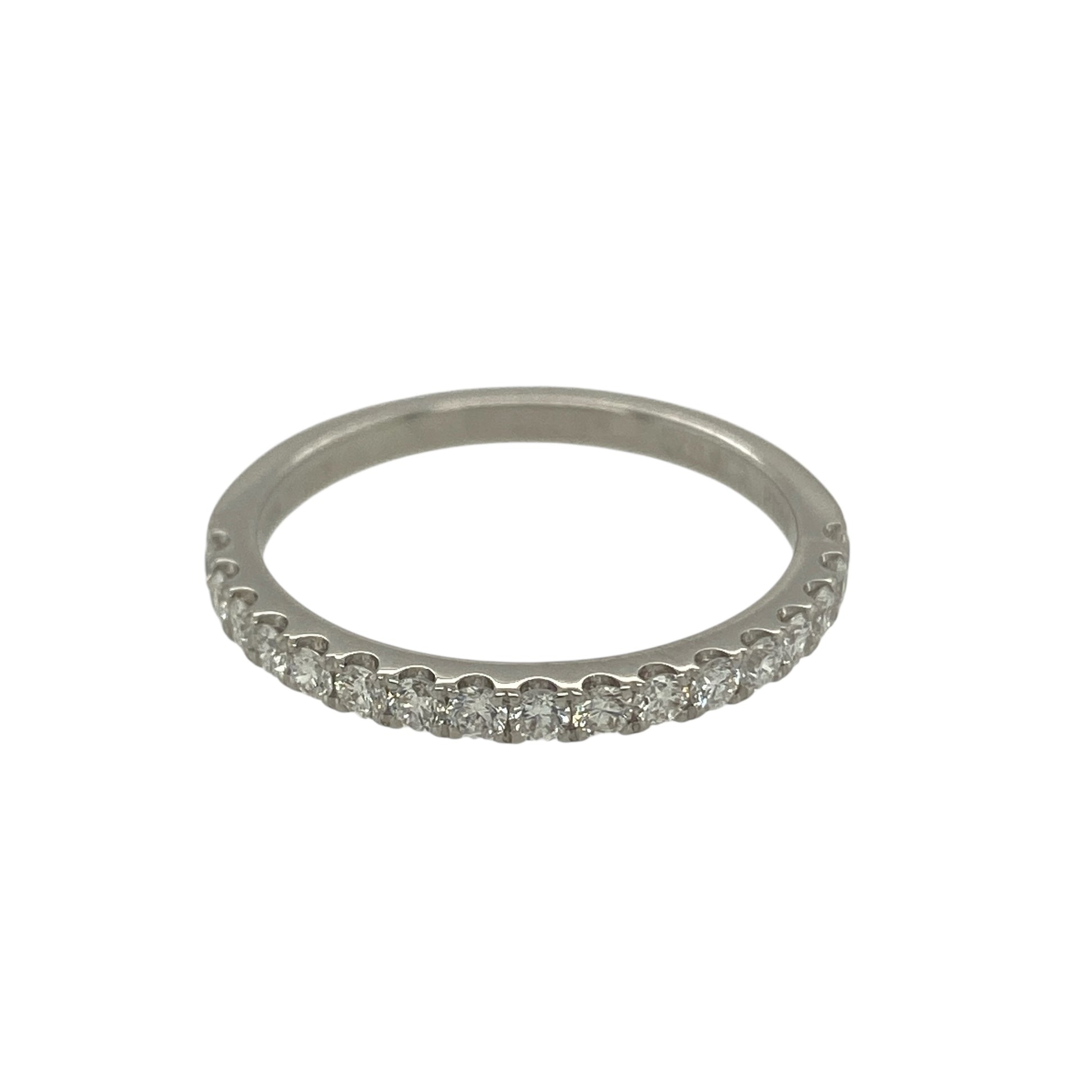 Platinum Diamond Set Band Ring