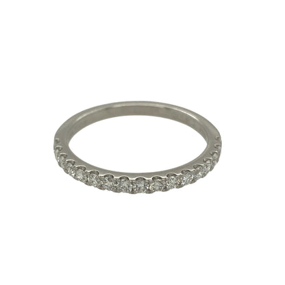 Platinum Diamond Set Band Ring