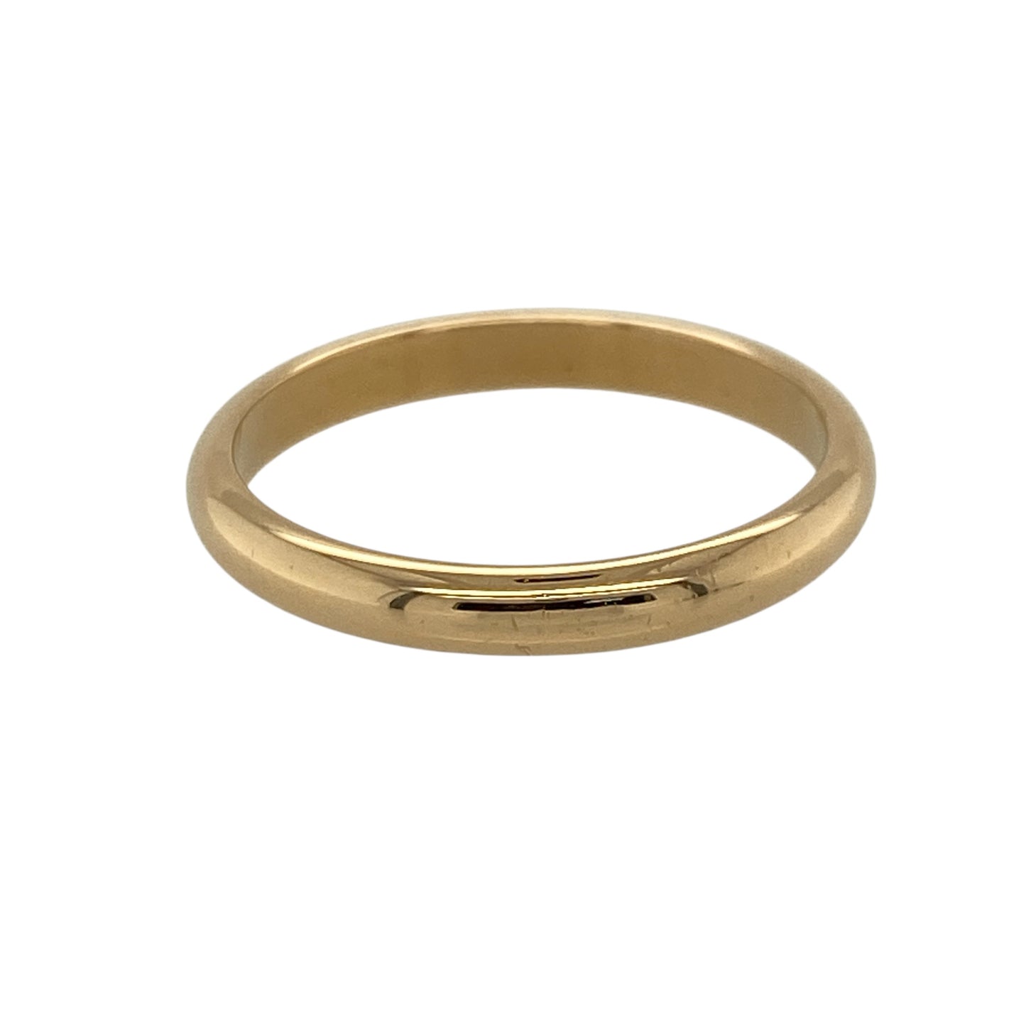 18ct Gold 2.5mm Wedding Band Ring