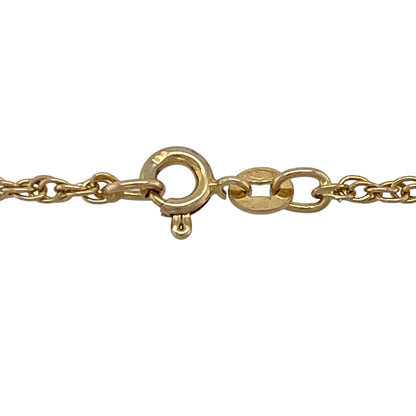 9ct Solid Gold Ingot 24" Necklace