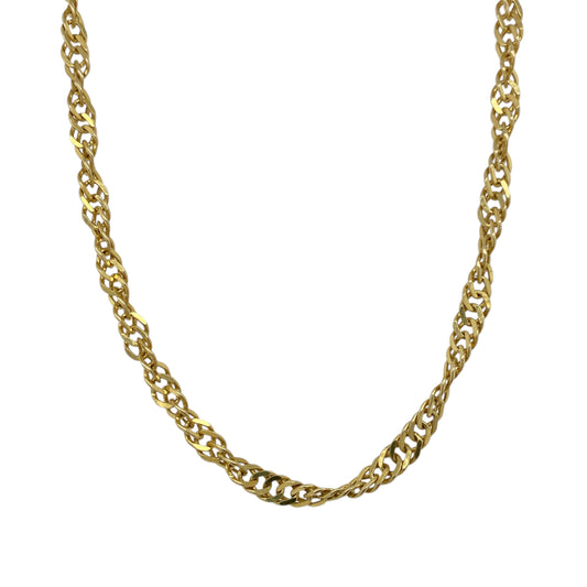 9ct Gold 18" Singapore Chain