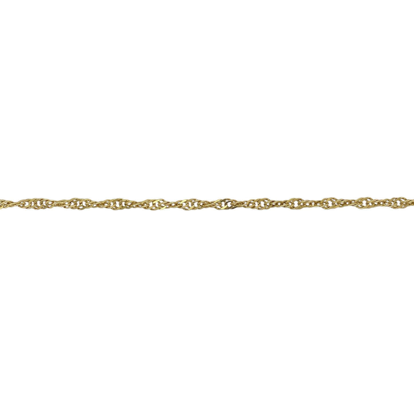 9ct Gold 18" Singapore Chain
