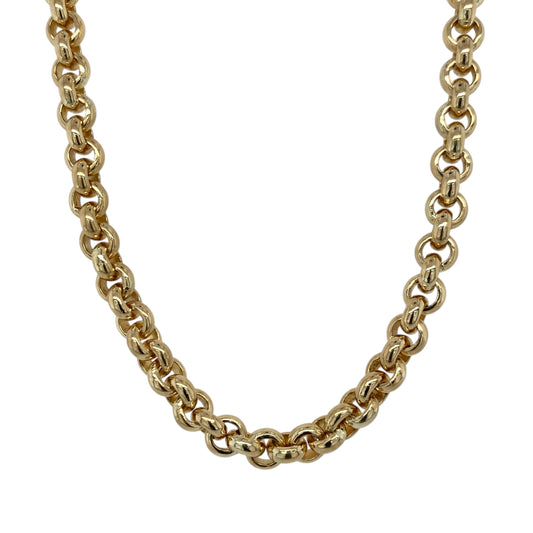 9ct Solid Gold 20" Belcher Chain
