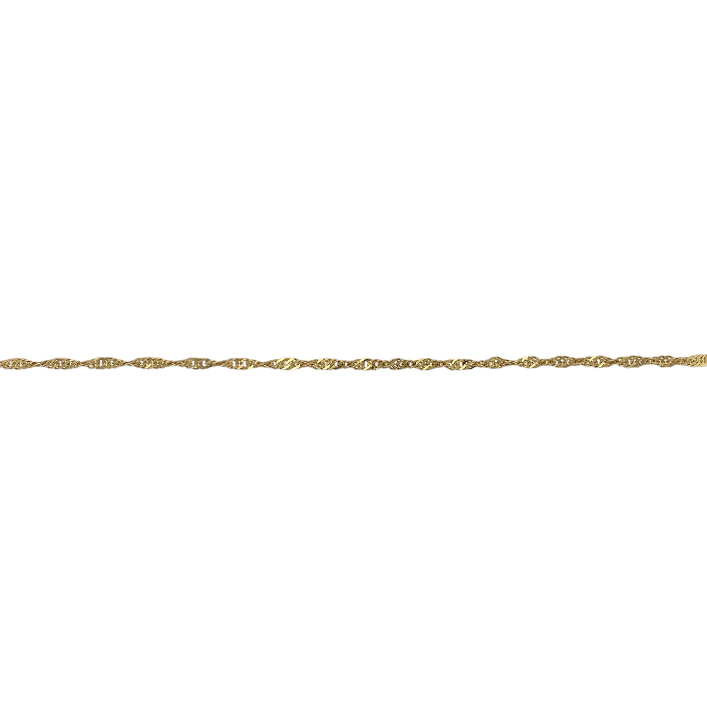 9ct Gold 22" Singapore Chain