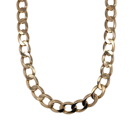 9ct Gold 24" Curb Chain