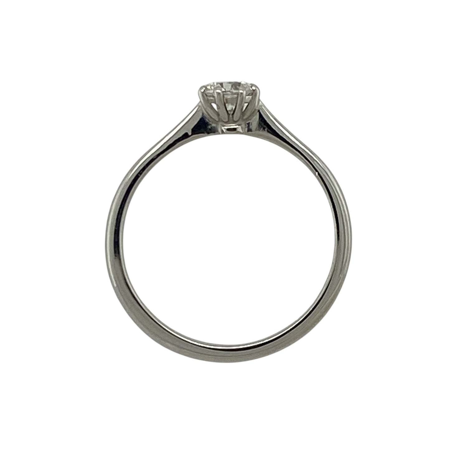 Platinum & Diamond Set Solitaire Ring