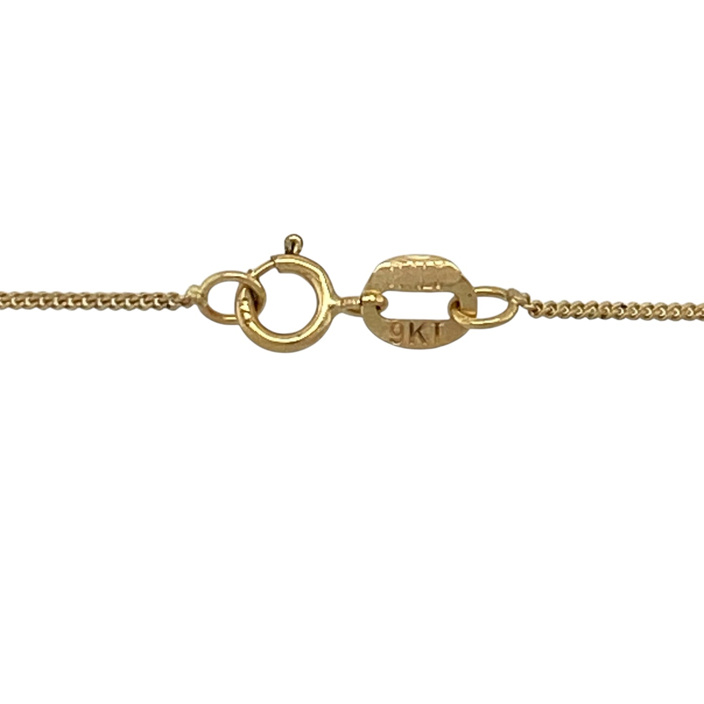 9ct Gold Diamond & Pearl Set 20" Necklace