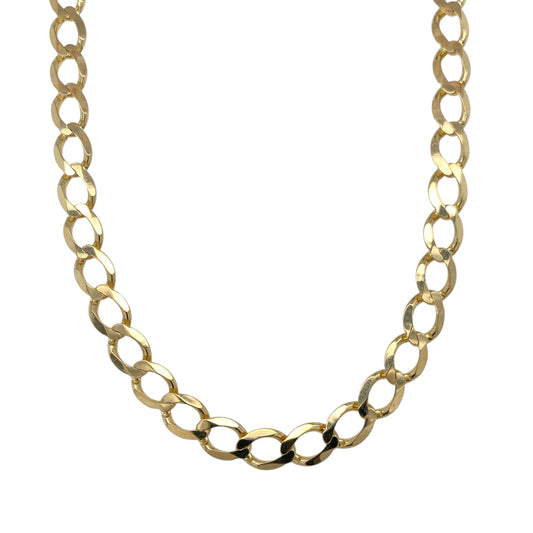 9ct Gold 19" Curb Chain