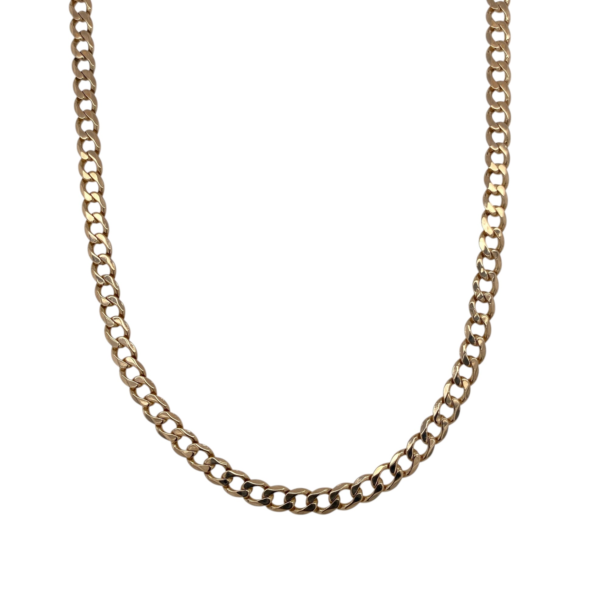 9ct Gold 22" Curb Chain