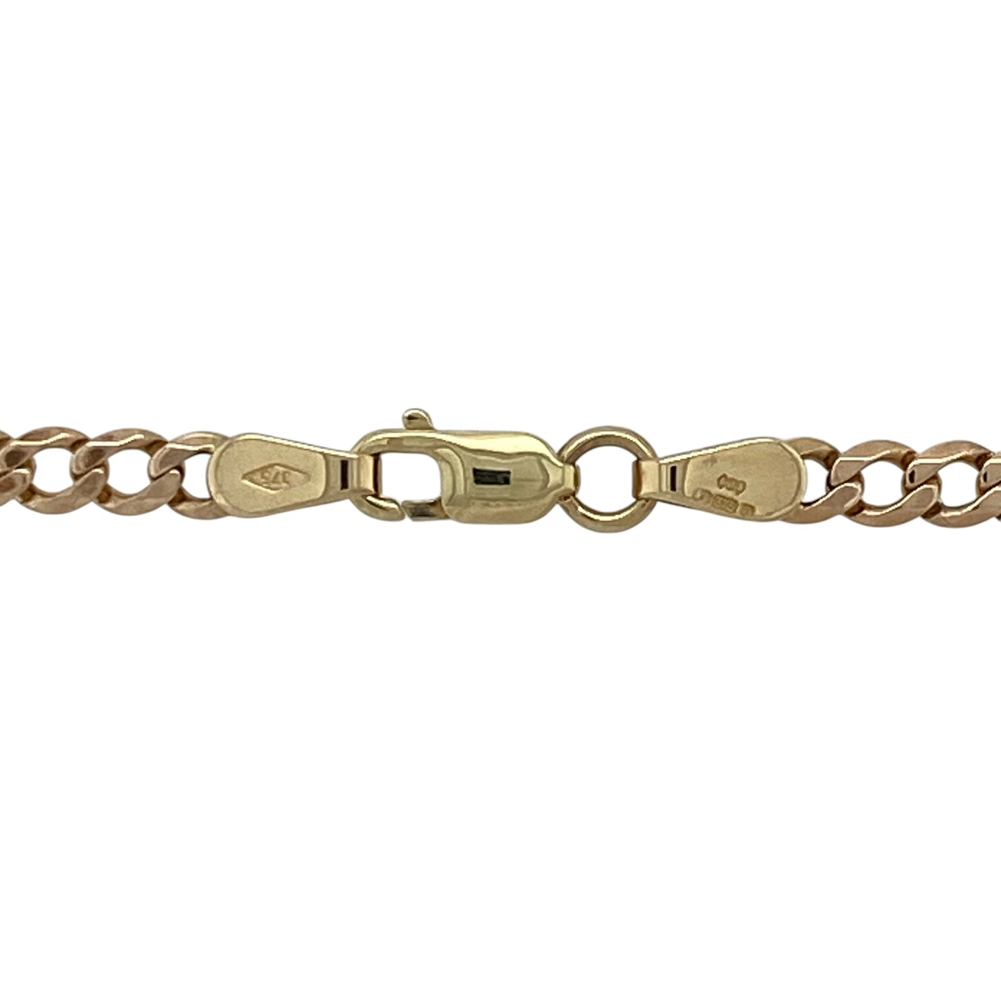 Add a timeless and versatile piece to your jewellery collection with this pre-owned 9ct yellow gold 22" curb chain, offering classic style with a longer length—perfect for everyday wear or layering.

Design: The chain features a traditional curb link design, with smooth, interlocking links that create a clean and enduring look.
Material: Made from 9-carat yellow gold, it has a polished finish that enhances its warm tone and classic appeal.