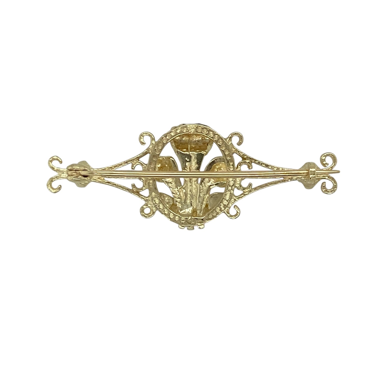 Add a meaningful and eye-catching piece to your jewellery collection with this pre-owned 9ct yellow gold cubic zirconia set Welsh Three Feathers brooch, combining national symbolism with elegant sparkle—perfect for special occasions or as a thoughtful gift.

Design: The brooch features the iconic Welsh Three Feathers motif, symbolising heritage and pride, enhanced with cubic zirconia stones for added brilliance.