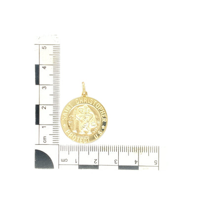 9ct Gold St Christopher Pendant